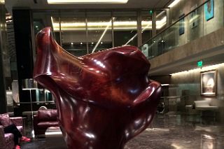 23 Sculpture In The Lobby Of Alvear Art Hotel Buenos Aires